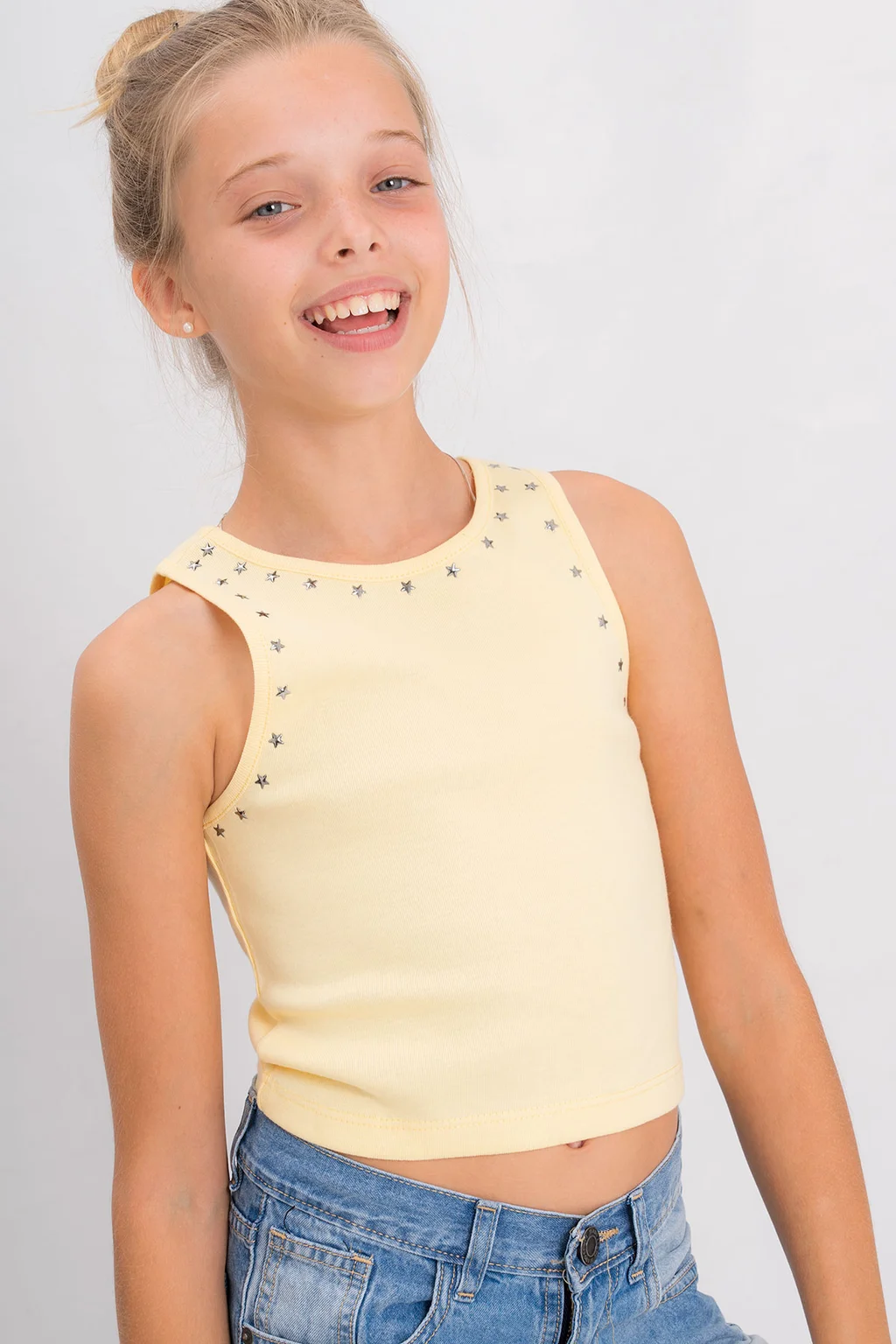 Musculosa con tachitas star - 2