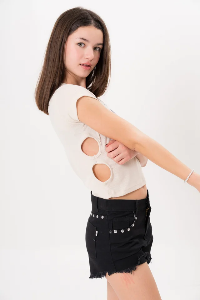 Remera Morley Aberturas Lateral  Corazon In Life