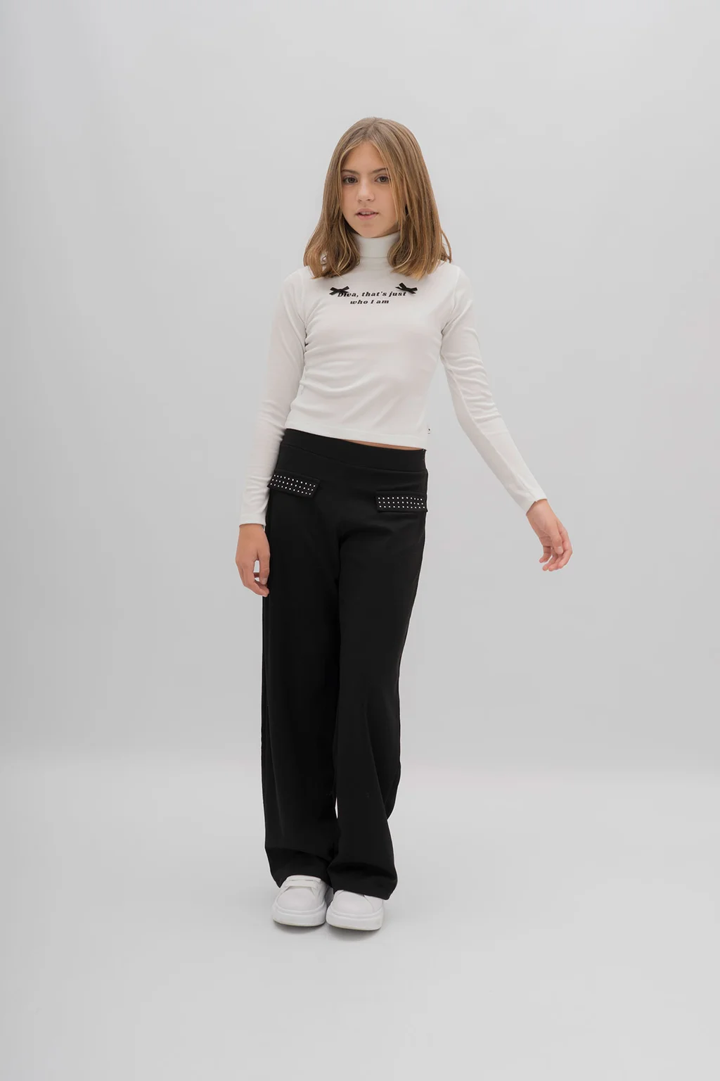 Polera Morley Basica Diva Con Moños