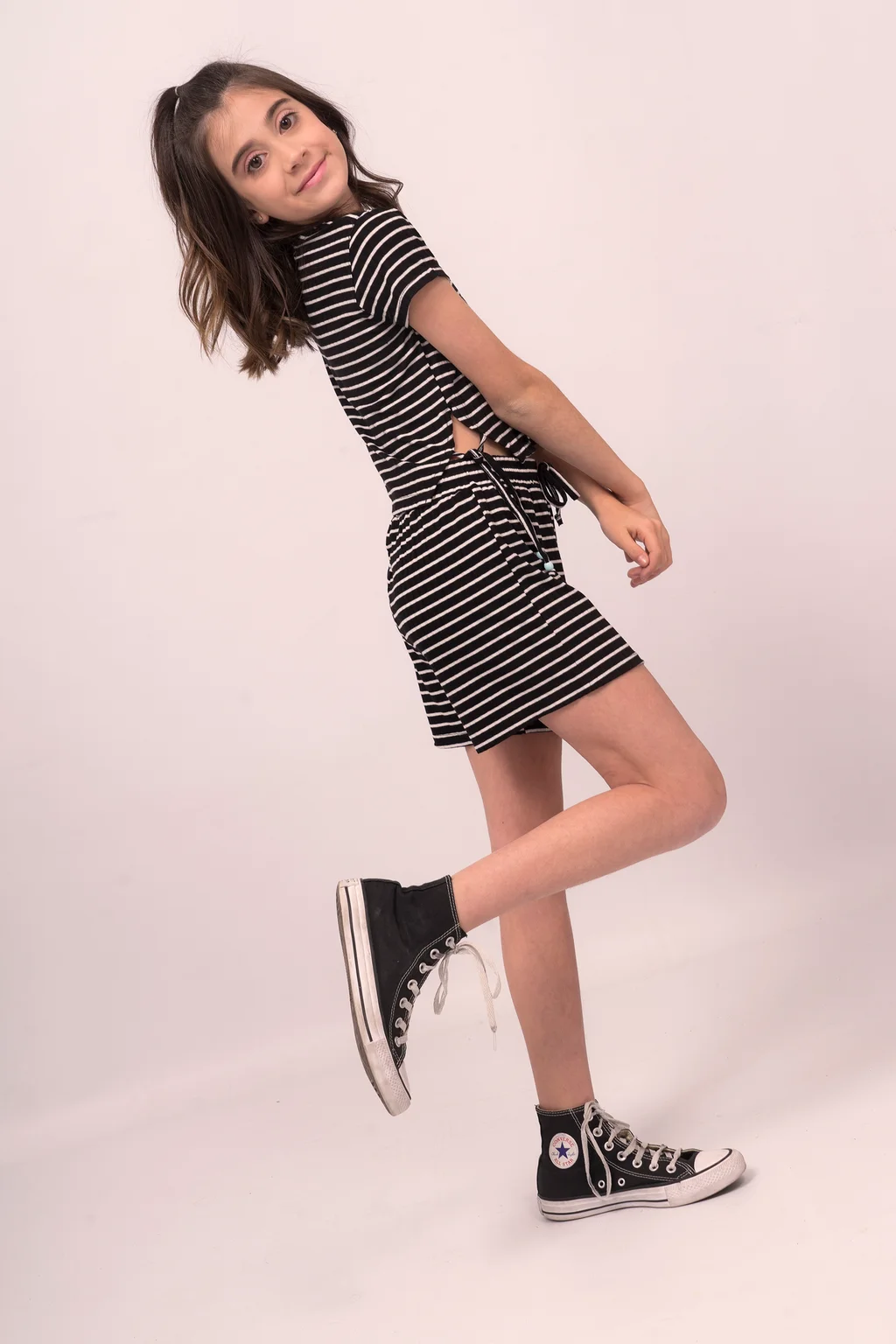 Conjunto Remera Y Short Bordado Hug Me - 3