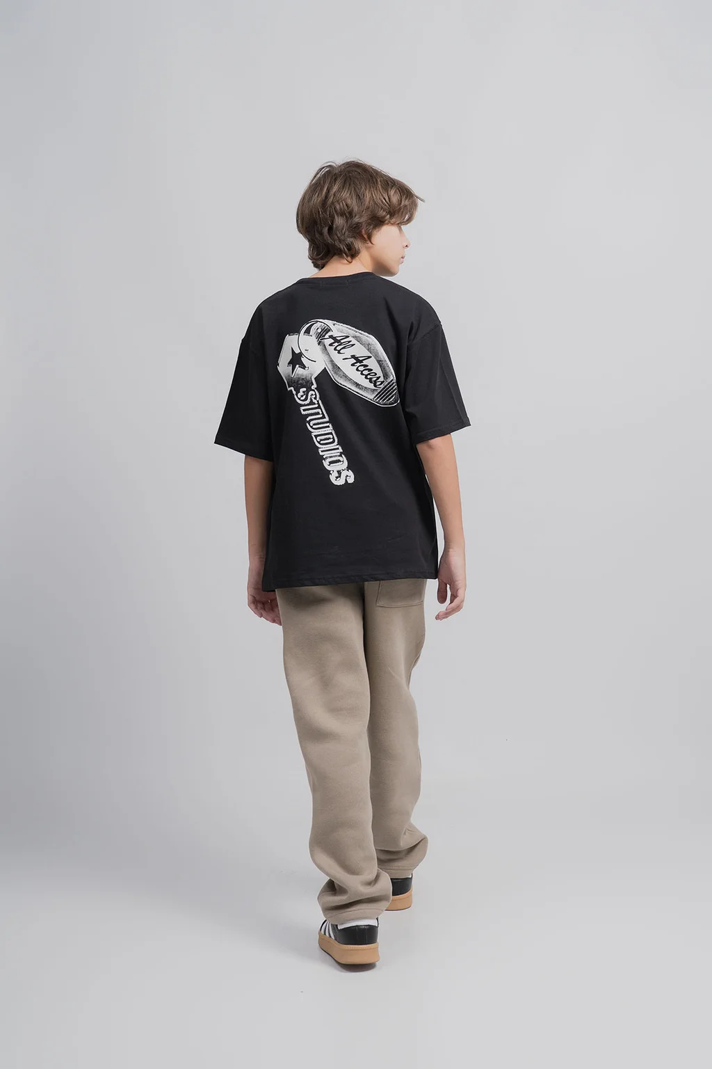 Jogger Rex De Frisa Oversize Liso. - 2