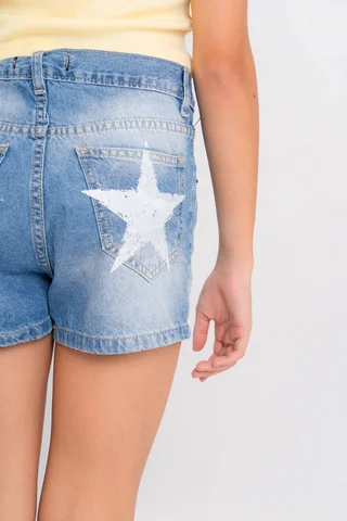 Short Blue Stone Star - Vista 2