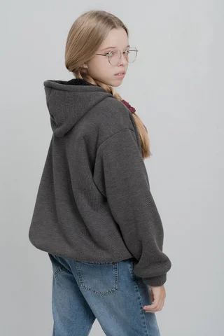 Campera Zaira Corderoy Soft Bitono Con Estrellas En Manga - Vista 3
