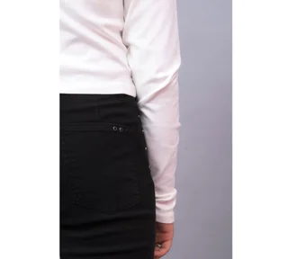 Pantalon Culote Gabardina Color C/ Tachas - Vista 3
