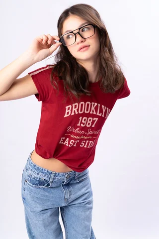 Remera C Vivos  Brooklyn 1987 En Jersey - Vista 2