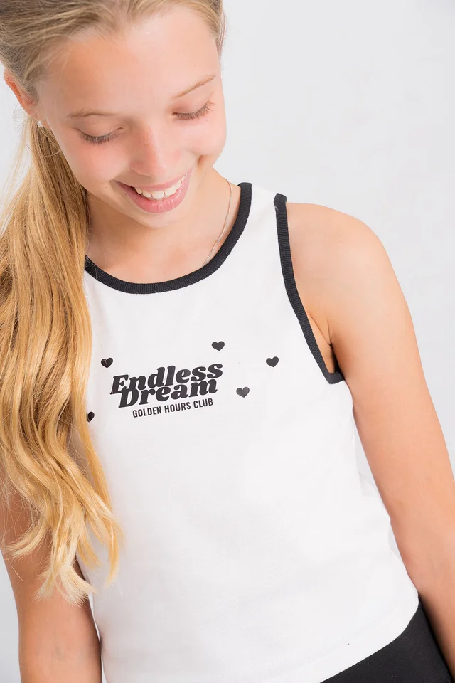 Musculosa Ribb Coyareta Contracolor Endless Dream