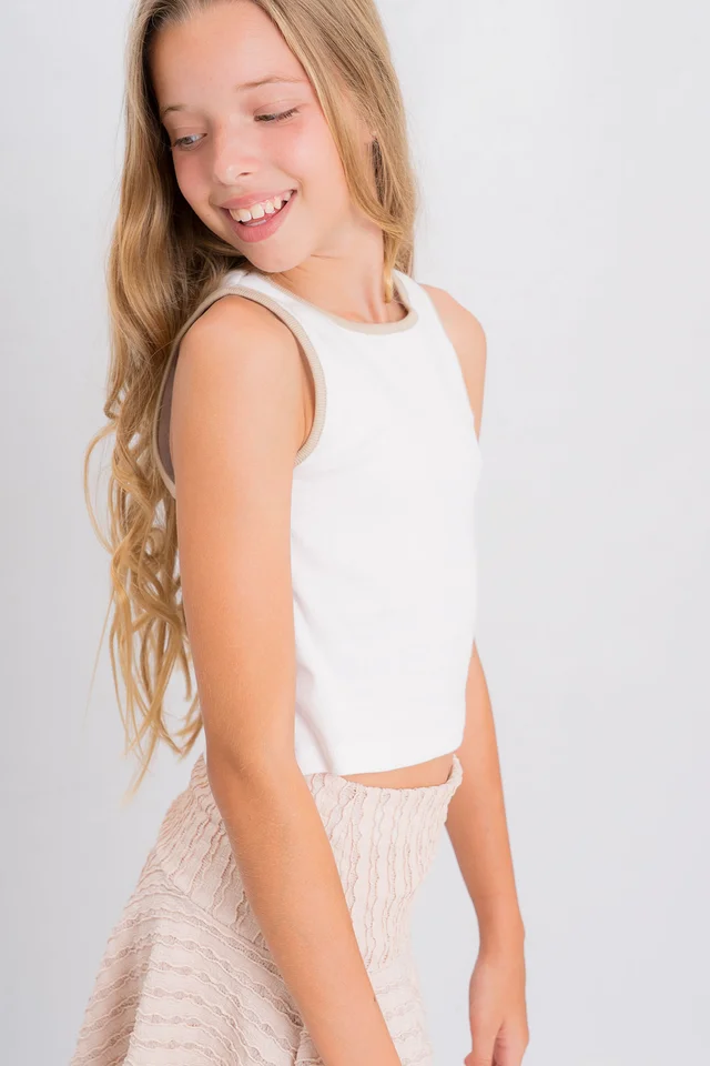 Musculosa Ribb Coyareta Contracolor