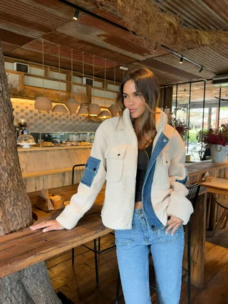 Campera Oslo - Corderito  - Vista 1