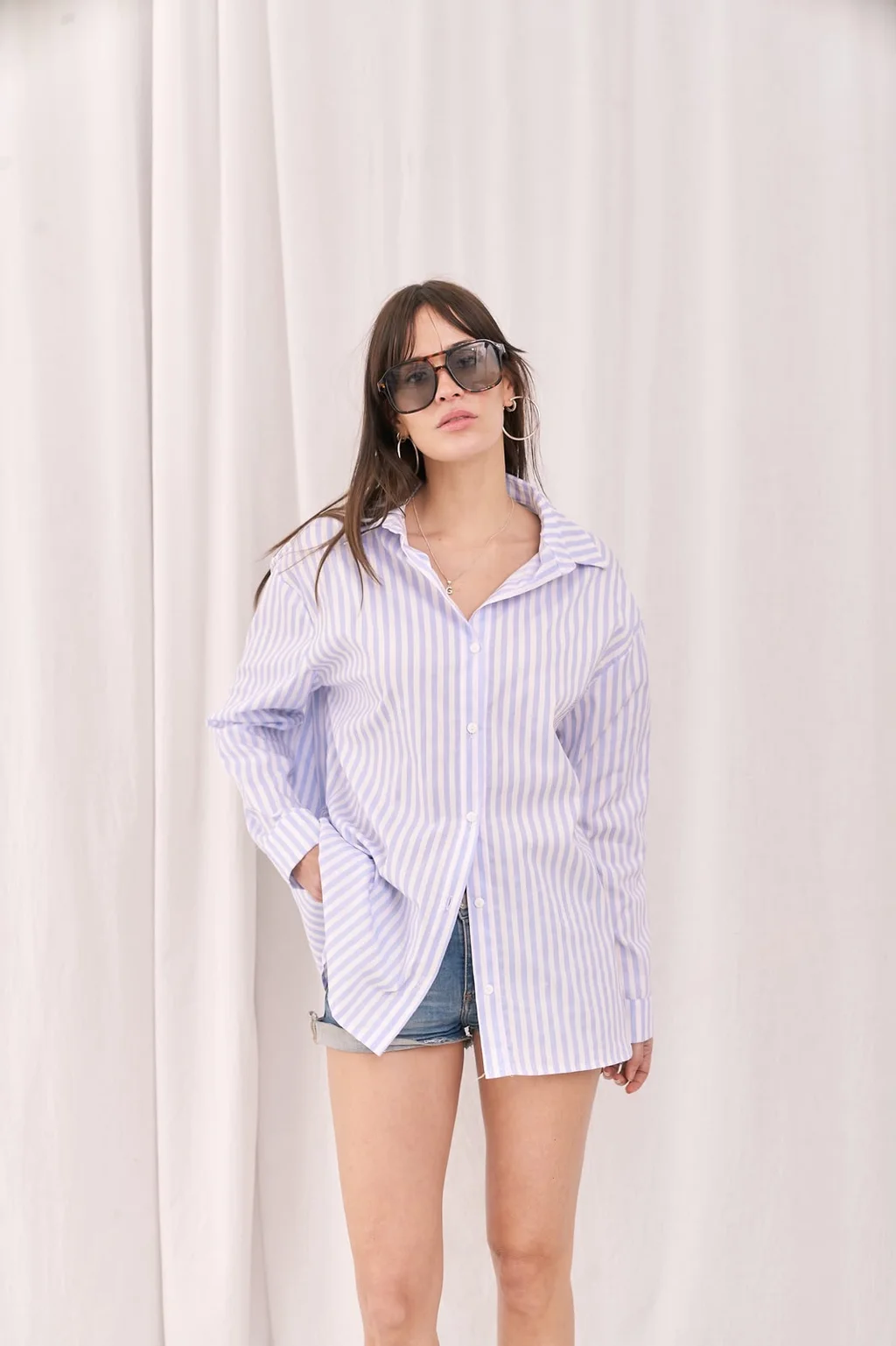 Camisa Azalea Rayas - Art 618 (poplin)
