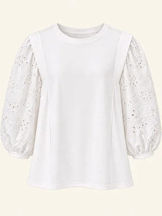 Blusa Cecilia Brodery - Art 1202 (jersey y broderi) - Vista 3