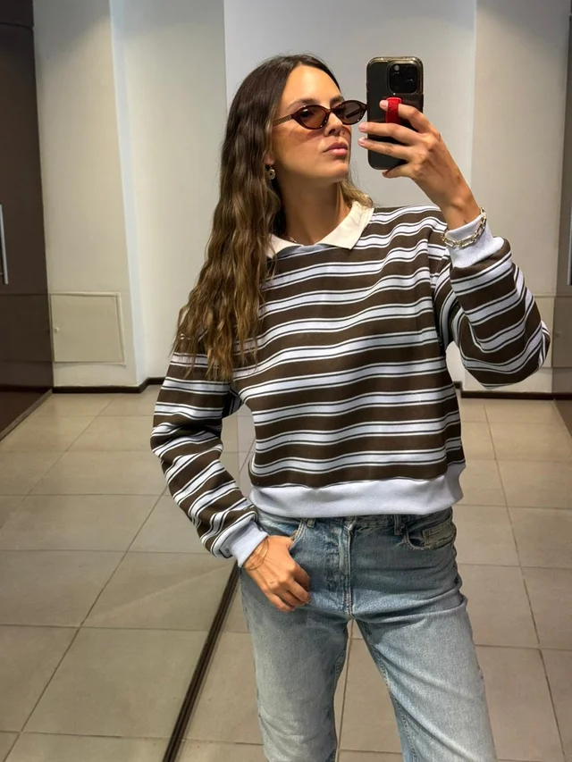 Buzo Frankfurt - Art.1487 (frisa rayada-reeb)