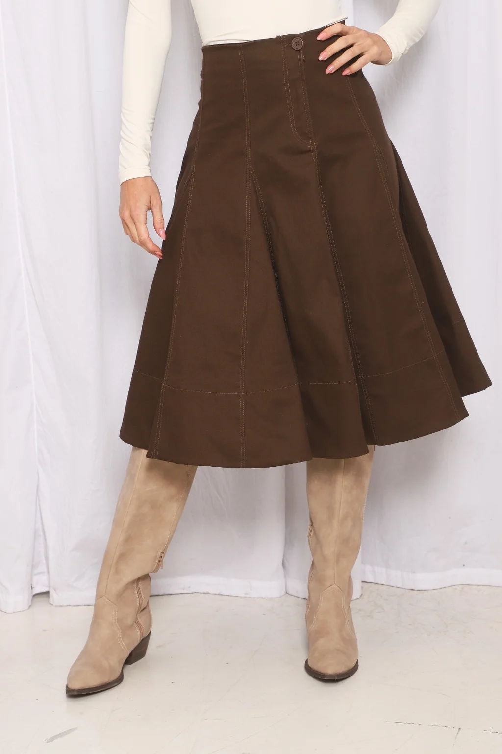 Falda Cartagena - Art 1553 (gabardina)
