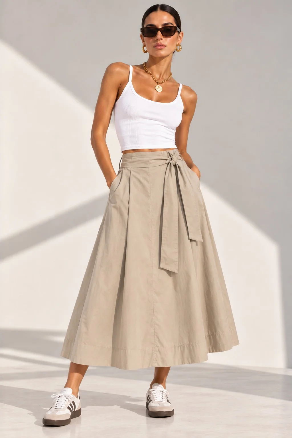 Falda Caracas - Art 1631 (gabardina)