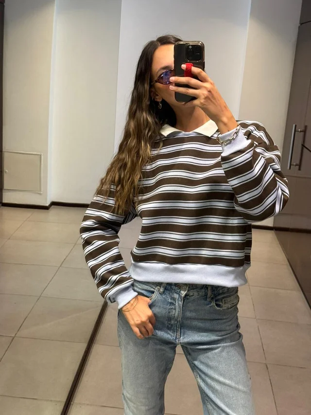 Buzo Frankfurt - Art.1487 (frisa rayada-reeb)