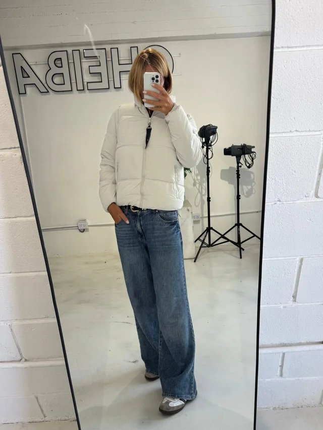 Campera Viena - Interior corderito mangas desmontables