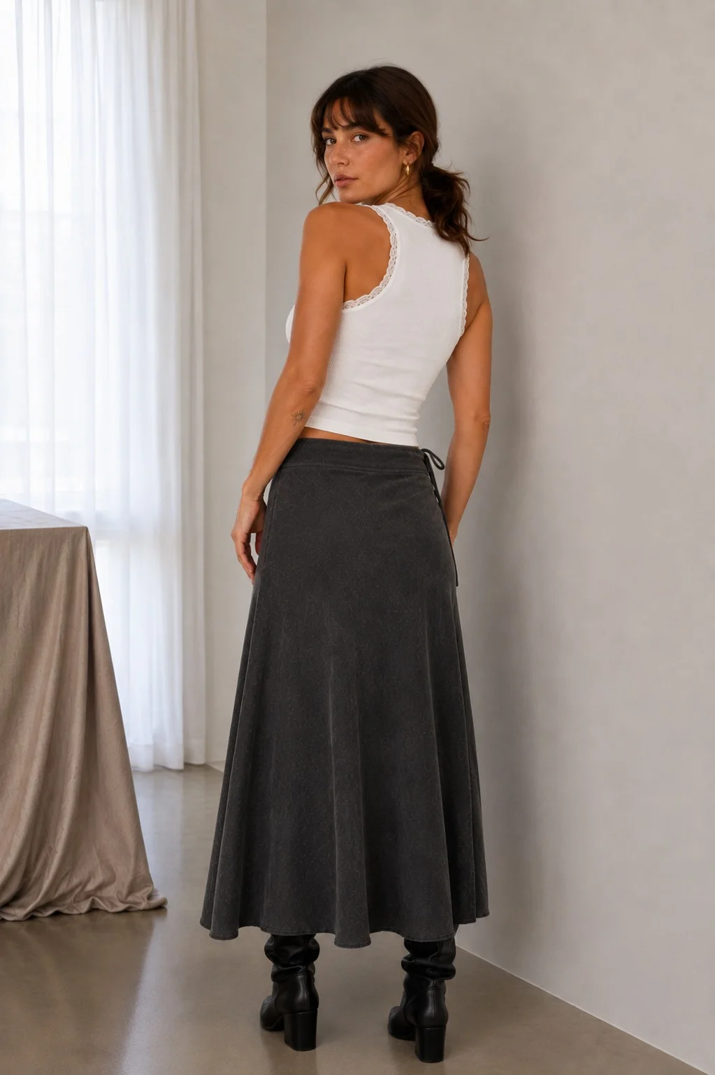 Falda Fortaleza - Art 1606 (cuero)
