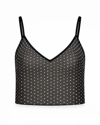 Top Rocky - Art 1711 (tull c/strass) - Vista 2