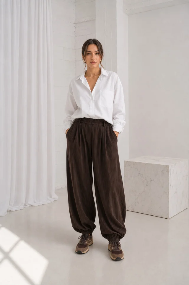 Pantalon Belgrano - Art 1565 (sastrero rayado)