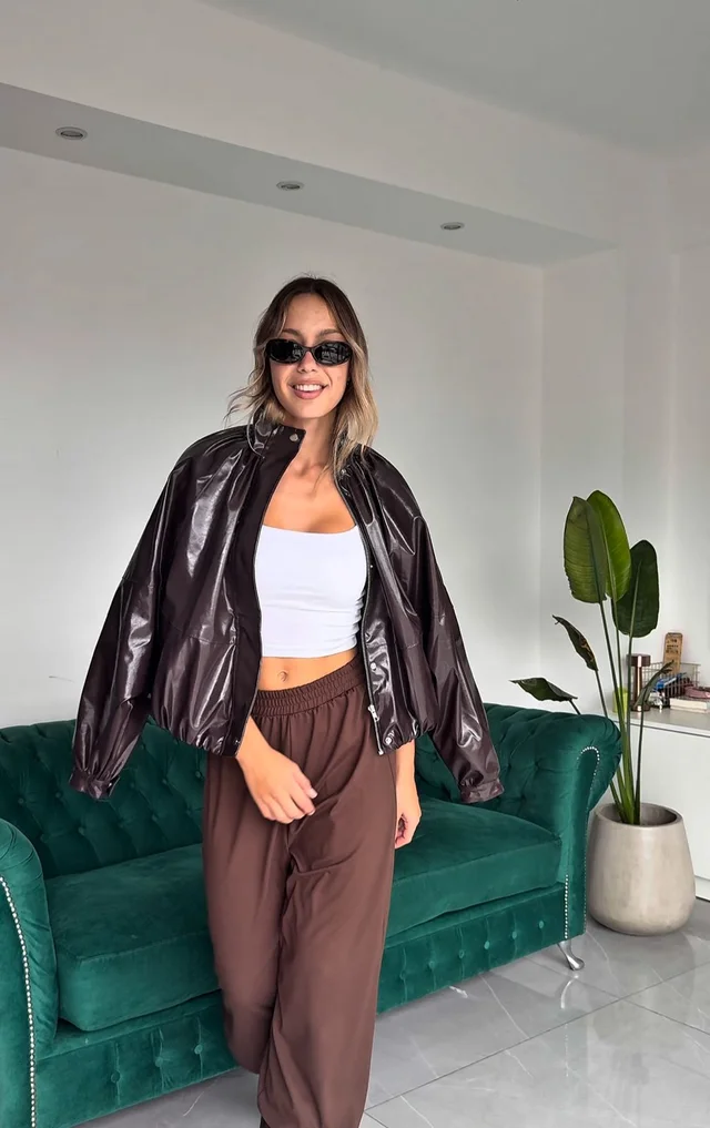 Campera Estocolmo - Art.1515(cuero texturado)