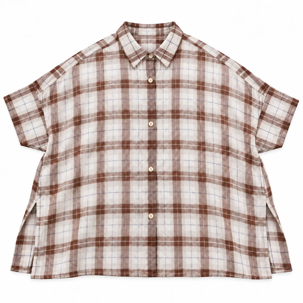 Camisa Recife - Art 174 (voile cuadrille)