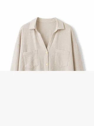 Camisa Solana - Art 1630 (lino rustico) - Vista 2