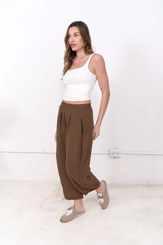 Pantalon Solana - Art 1378 (lino rustico)