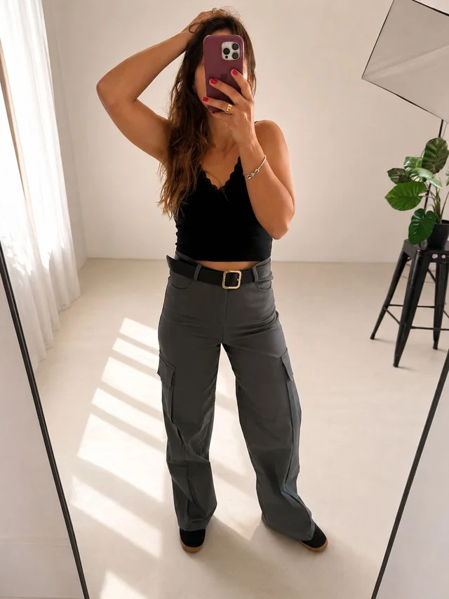 Pantalon Cargo Bruselas - Art 1576 (gabardina)