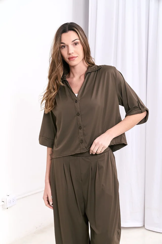 Camisa Mezina - Art 1655 (nylon lycra)