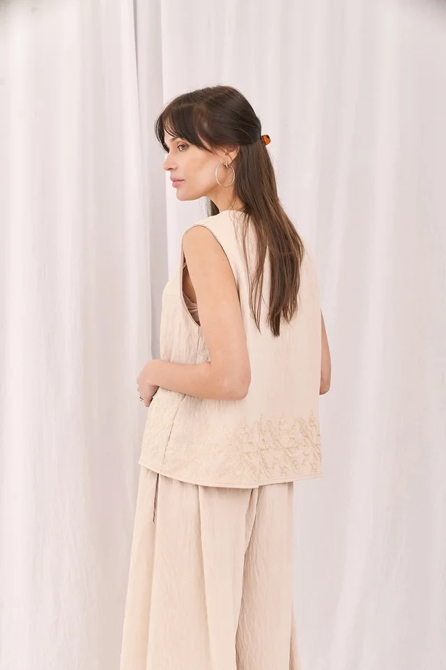 Blusa Laos - Art 1611 (lino)