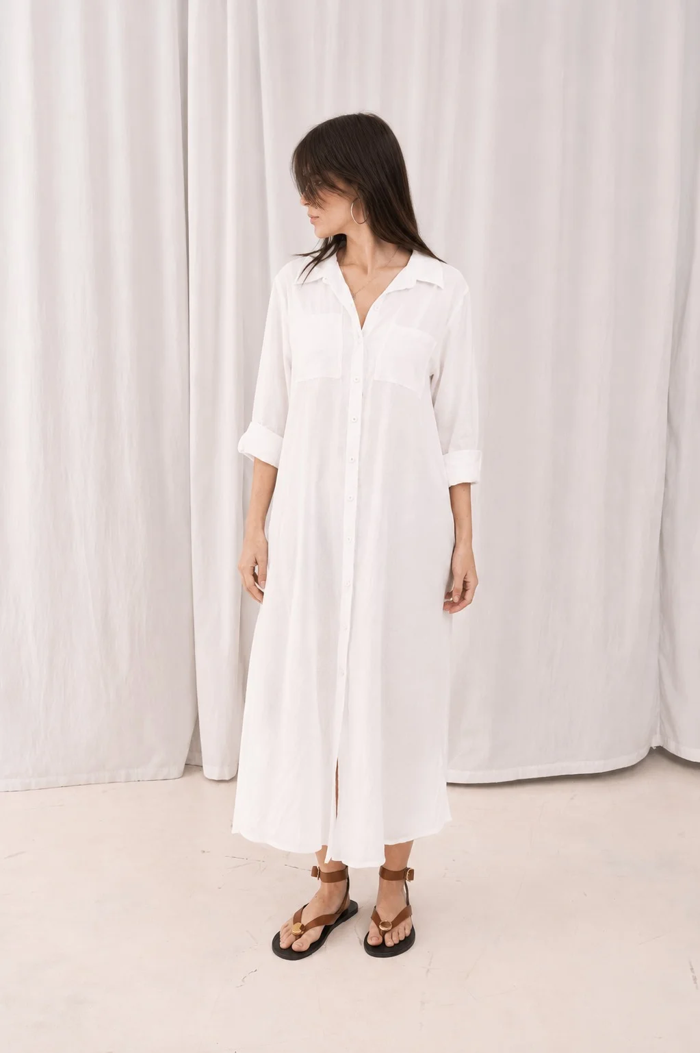 Camisola Rocha. - Art 1008 (cotton linen)