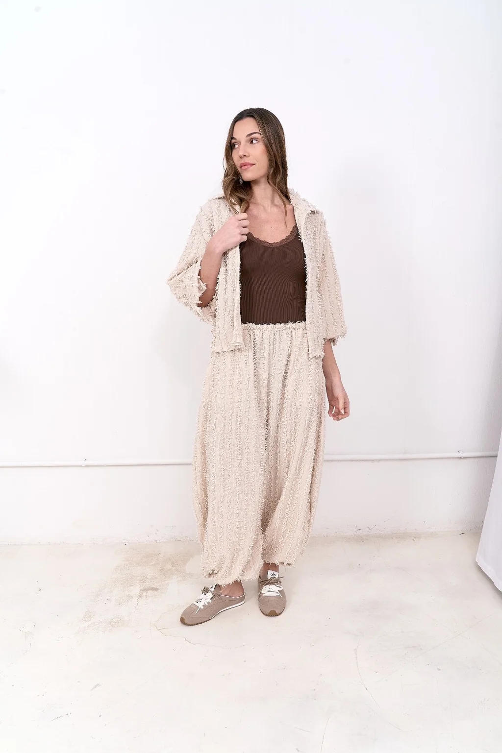 Pantalon Aura - flecos( art 1370)