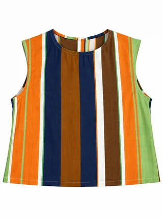Blusa Valen - Art.789 (Lino rayado) - Vista 3