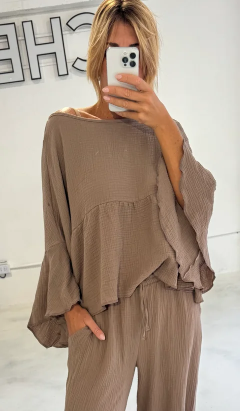 Blusa Zunino - Art 1496 (baby Cotton)