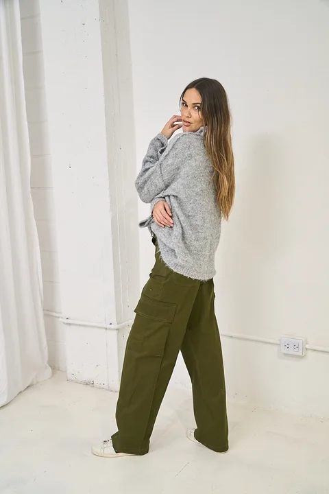 Pantalon Cargo Bruselas - Art 1576 (gabardina)