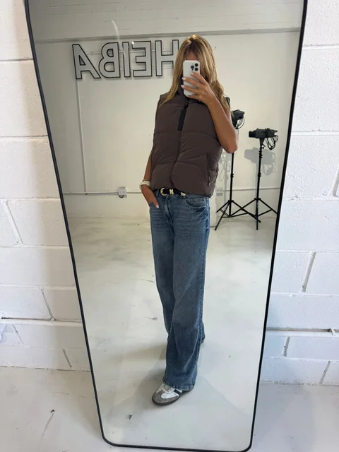 Campera Viena - Interior corderito mangas desmontables