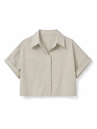 Camisa Naos - Art 1035 (poplin c/lycra) - Vista 3