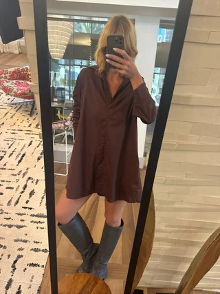 Vestido Camisero Poplin - Art 1512 (poplin) - Vista 4