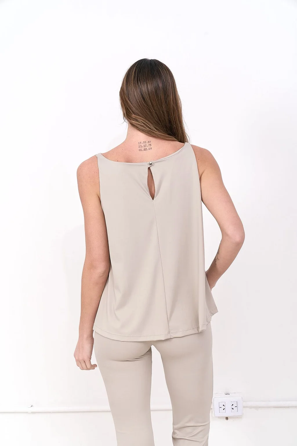 Musculosa Goiana - Art 1373 (nylon licra)