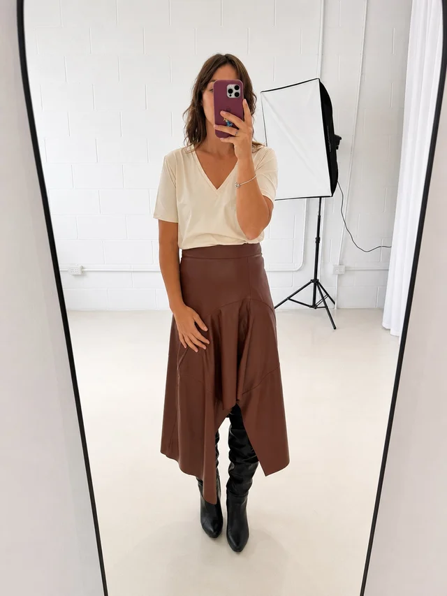 Falda Tula - Art 1183 (cuerina)