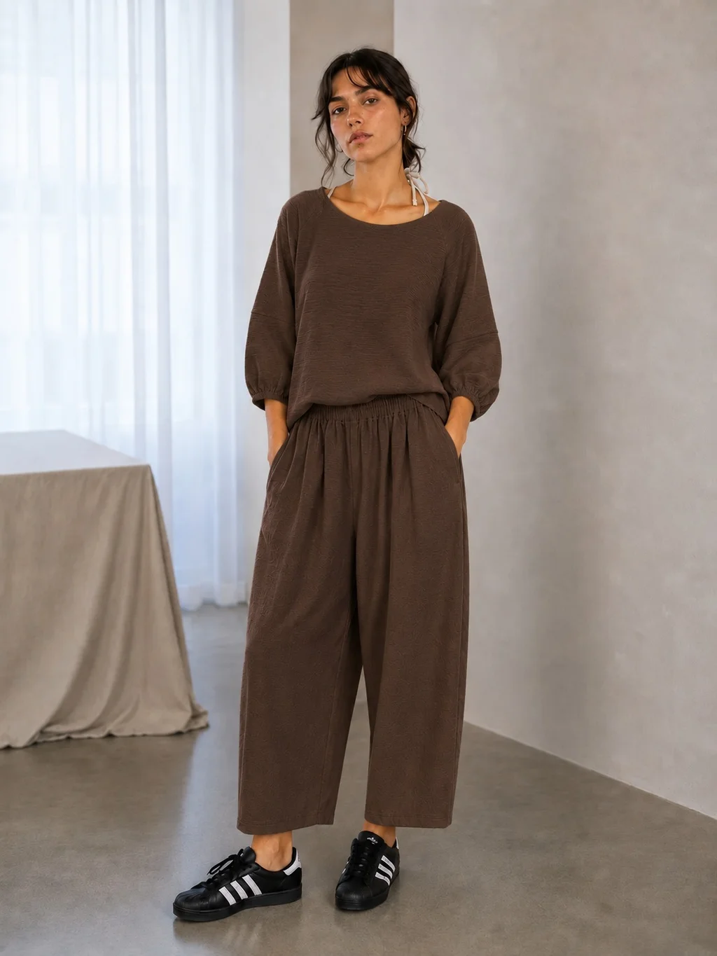 Pantalon Solana - Art 1378 (lino rustico)