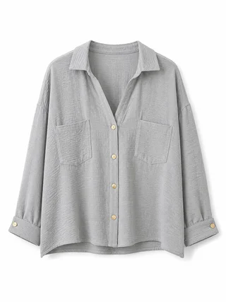 Camisa Solana - Art 1630 (lino rustico) - Vista 3