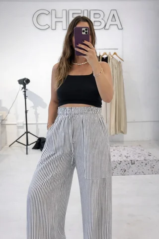 Pantalon Valencia. - Art 1344 (wafle rayado) - Vista 1