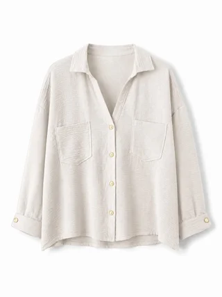 Camisa Solana - Art 1630 (lino rustico) - Vista 3
