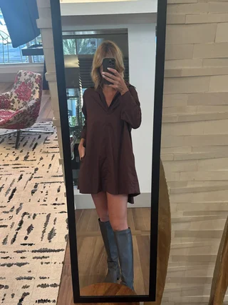 Vestido Camisero Poplin - Art 1512 (poplin) - Vista 3