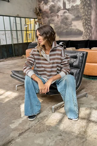 Buzo Berlin - frisa rayada art 1516 - Vista 1