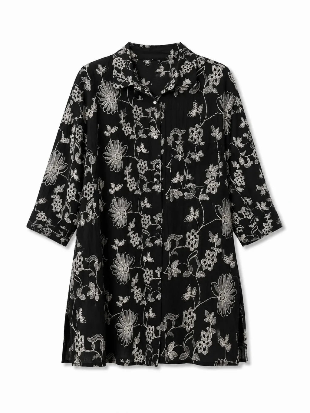 Camisa Aguirre Bordada - Art 174 (lino)