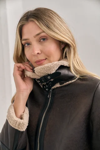 Gamulan Sheridan - Cuerina c/sherpa - Vista 5