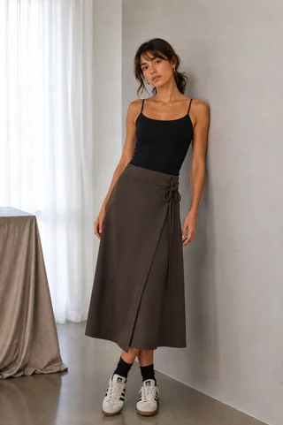 Falda Fortaleza - Art 1606 (cuero) - Vista 1