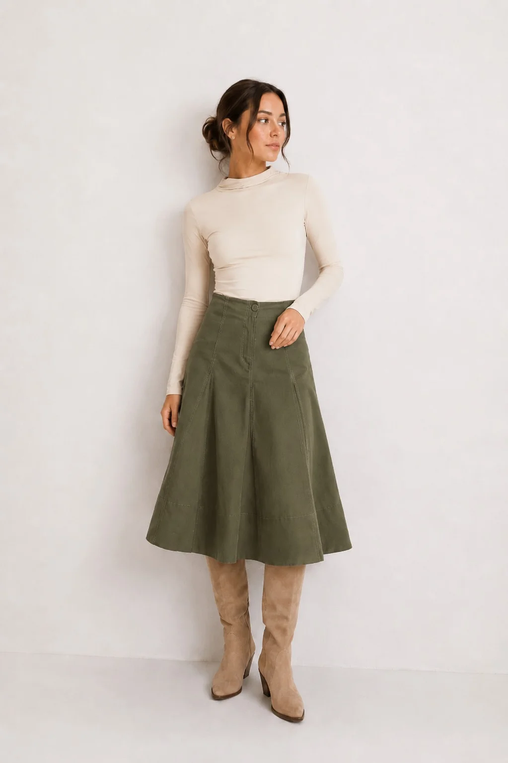 Falda Cartagena - Art 1553 (gabardina)