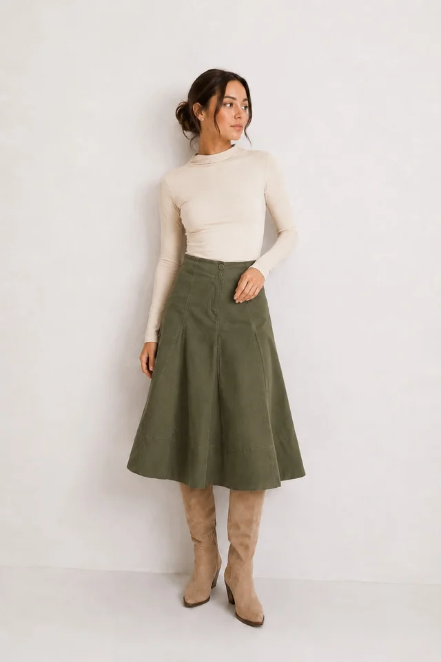 Falda Cartagena - Art 1553 (gabardina)